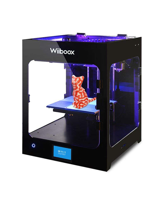 WiibooxSweetin Two 3D Printer Metal Frame Structure Single Nozzle with 1000g PLA Filament 10.2