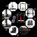 Liquor 3D Printer Mini FDM Size High Precision DIY 3D Printing Machine 110V