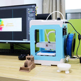 HopeWant Beginner 3D Printer Steam for Design Mini 3D Printer Kit with 250g PLA Filament TF Card High Accuracy 3D Print Education Windows/MAC/Linux Supported