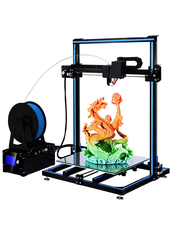 ADIMLab 3D Printer Assembled 24V Prusa I3 3D Printing Size 310X310X410 with Heat Bed, Glass, Control Box, PLA, Auto leveling Upgrade Available