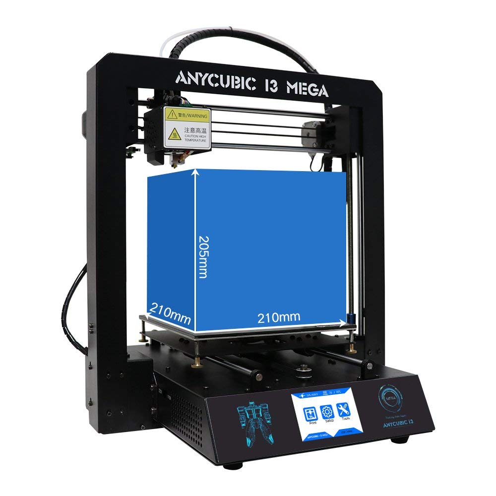 anycubic i3 mega 3Dプリンター Anycubic i3 Mega - Full Metal 3D Printer with Ultrabase Heatbed