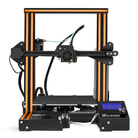 ELEGOO 3D Printer Ender-3 FDM 3D Printer with Resume Printing V-Slot Prusa i3 Frame, Suitable for Beginners and Enthusiasts