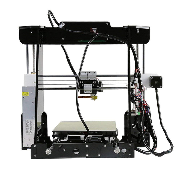 Anet Auto leveling A8 3D Printer with Filament, Included 0.4mm Extrude Nozzle, 10m filament, Auto level sensor and Tools- Reprap i3 DIY A8 3D Printer Leveling Sensor Kit