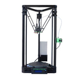 Iverntech D1 Delta Kossel 3D Printer DIY Kit with Auto Levelling, Large Printing Size 230x230x350mm, Upgraded Hotend for 1.75mm Flexible TPU Filament, Includes 1Kg PLA and Filaments Spool Holder